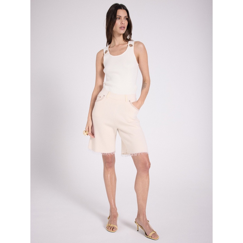 Bermuda cachemire Takis|cru / camel|S|M|L