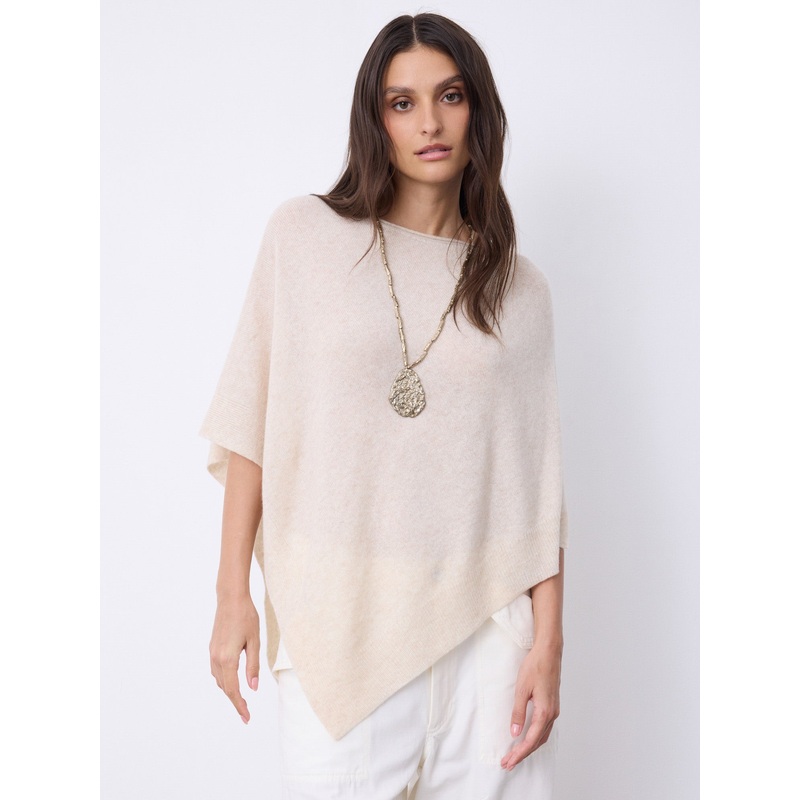 Cape cachemire Auguste|Beige chin|TU