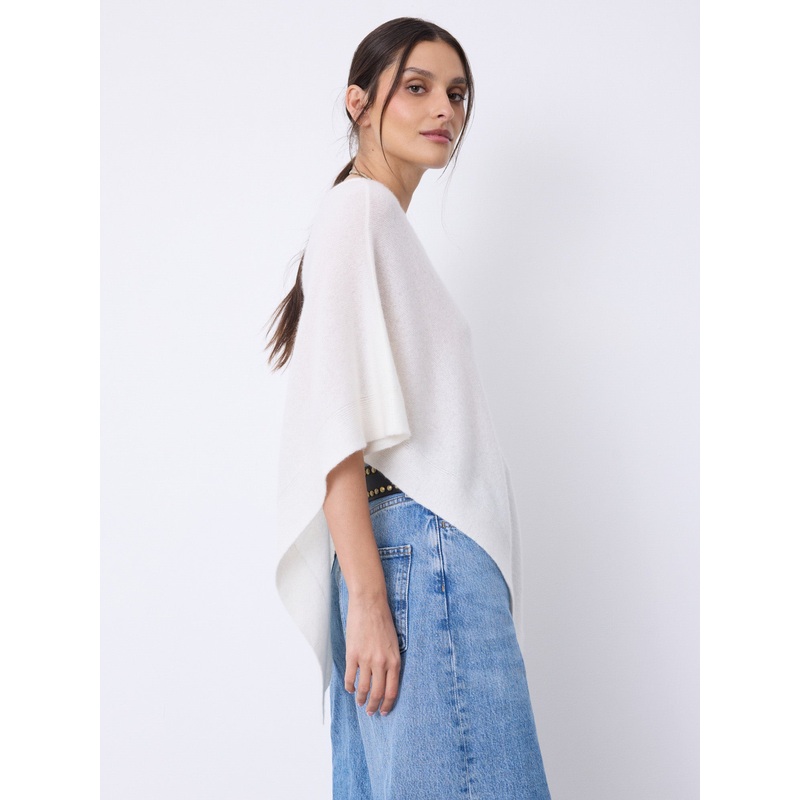 Cape cachemire Auguste|Ecru|TU