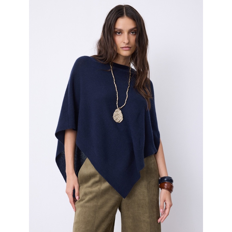 Cape cachemire Auguste|Marine|TU
