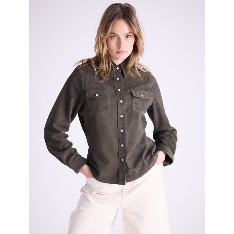 Chemise coton Grace|Military|XS|S|M|L