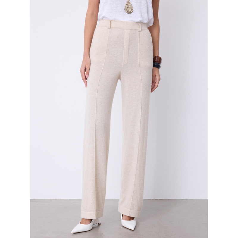 Pantalon cachemire Eliana|Beige chin|XS|S|M|L