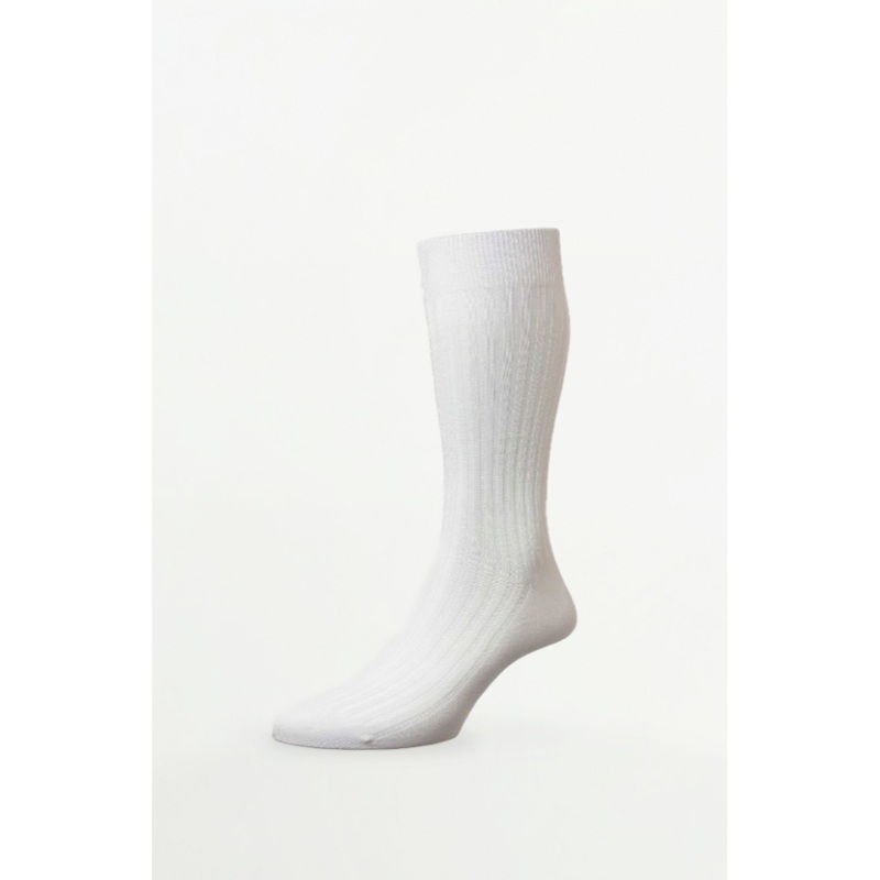 Danvers Cotton English Made White – Socks