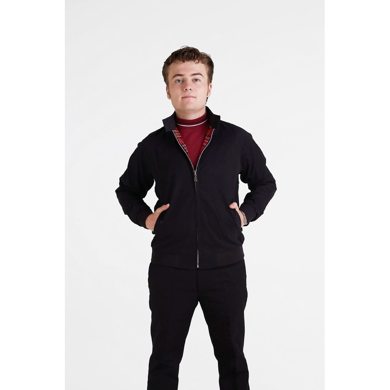 Men’s Black – Harrington Jacket