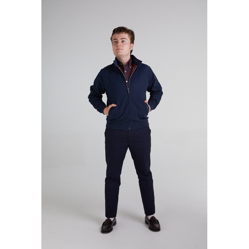 Men’s Dark Navy – Harrington Jacket