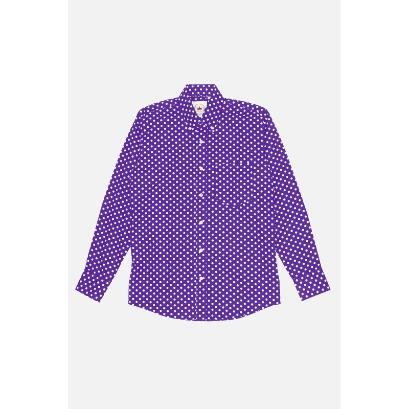 Polkadot Purple & White  – Shirt