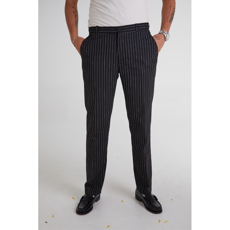 Sta Press Vintage Pinstripe – Trousers