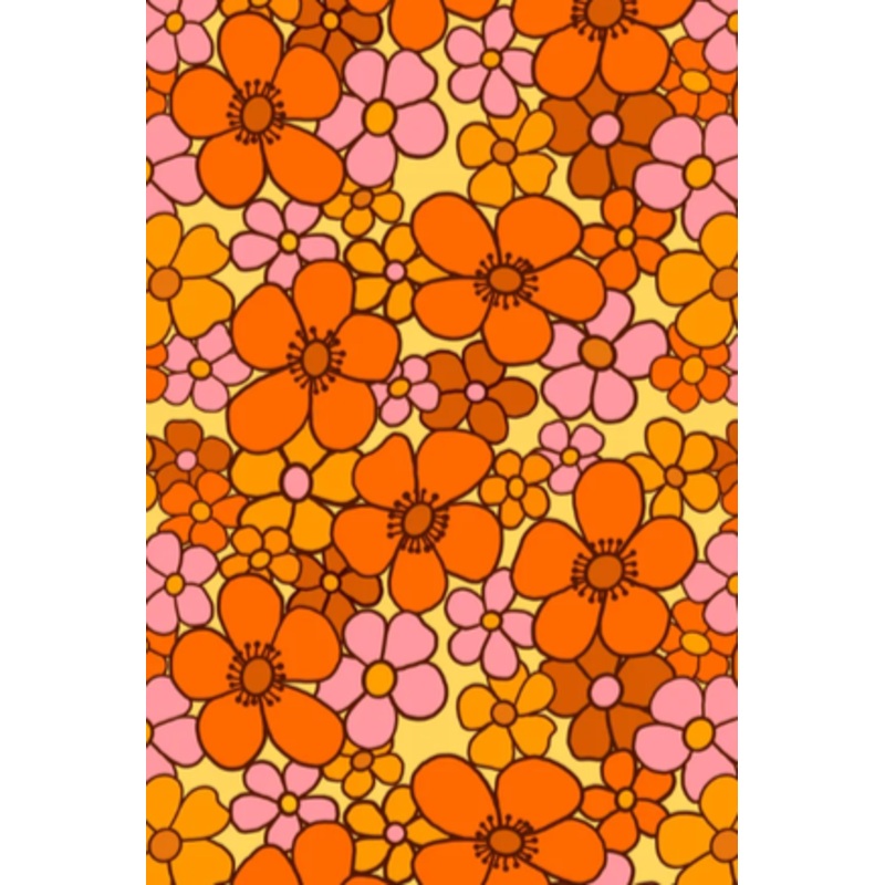 Exclusive ‘Dolly’ California Poppy Pink – Scarf