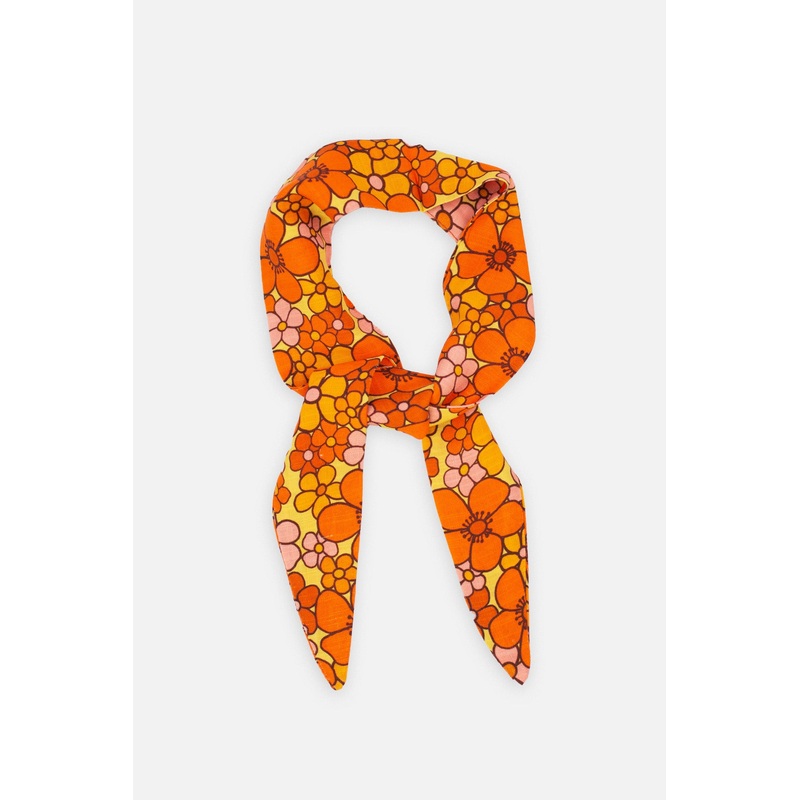Exclusive ‘Dolly’ California Poppy Pink – Scarf