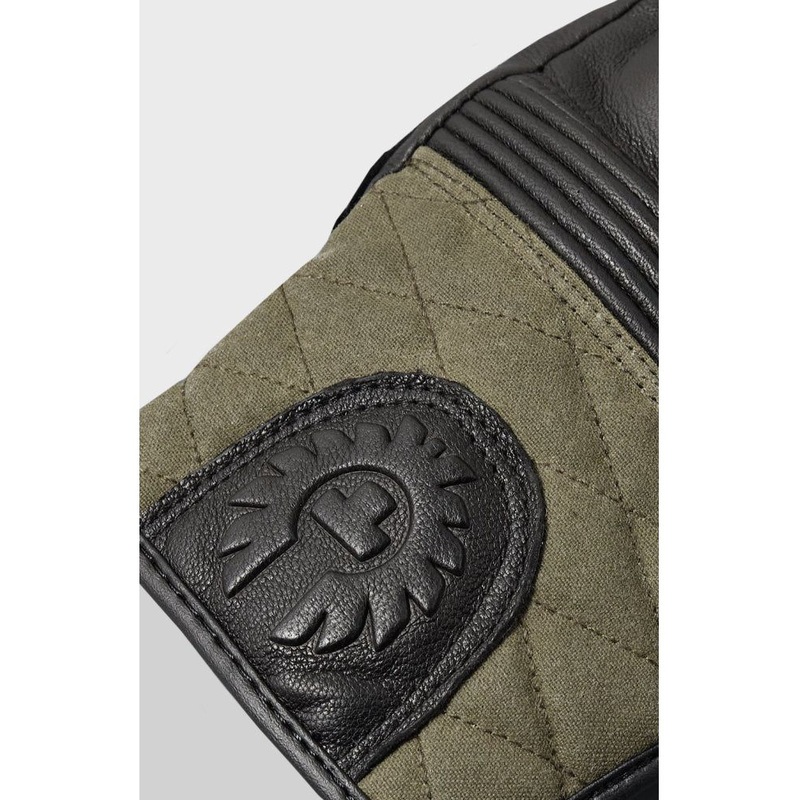 Hampstead Forest Green/Black Motorcycle – Leather Glove