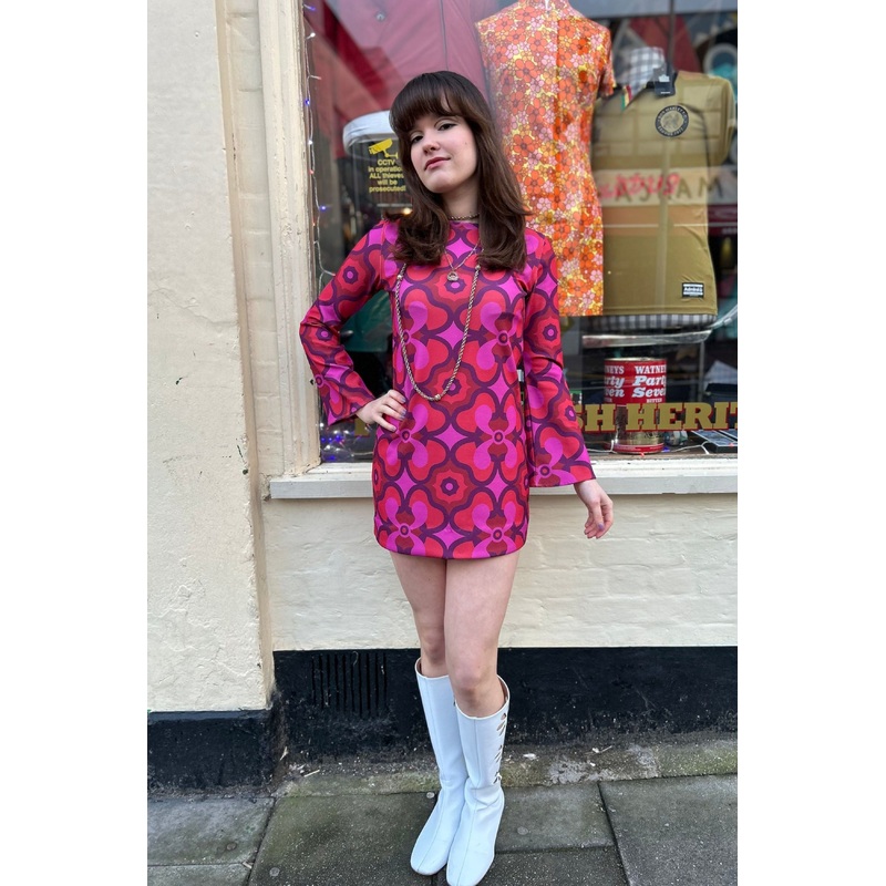 Made in England ‘The Bernadette’ Bell Sleeve – Dress