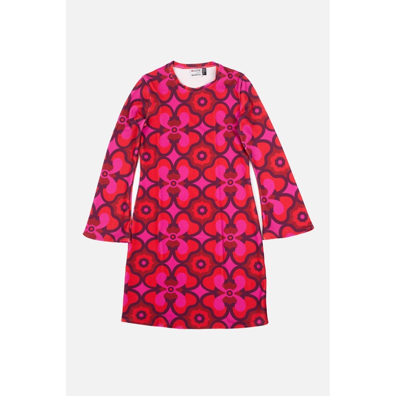 Made in England ‘The Bernadette’ Bell Sleeve – Dress