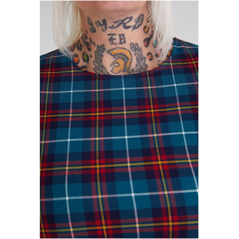 Made in England ‘The Vivienne’ Green / Red – Dress