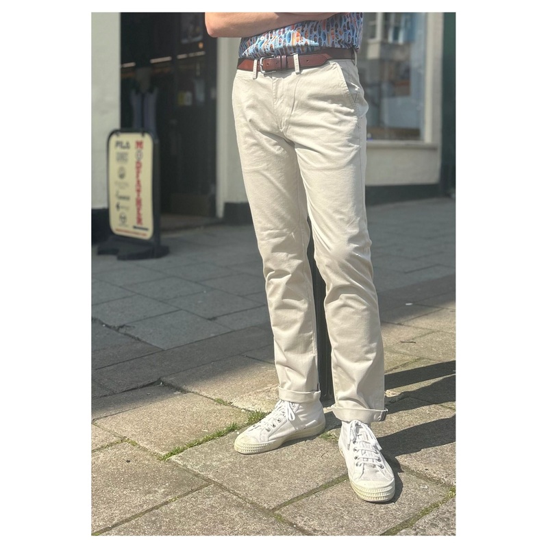 Signature Slim Stretch Chino 030 Putty – Trouser
