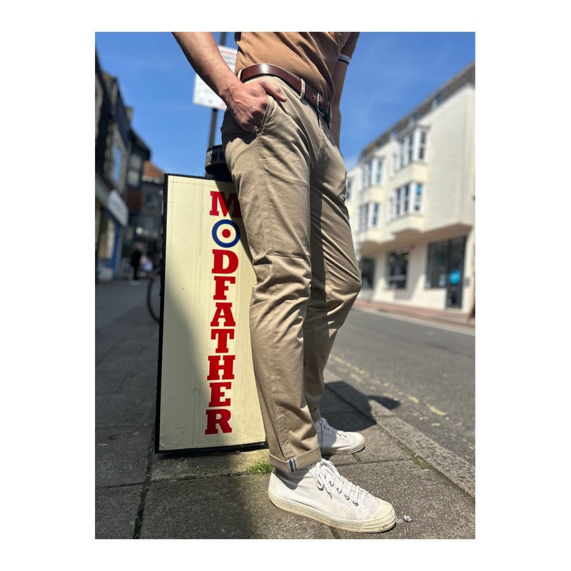 Signature Slim Stretch Chino 040 Stone – Trouser