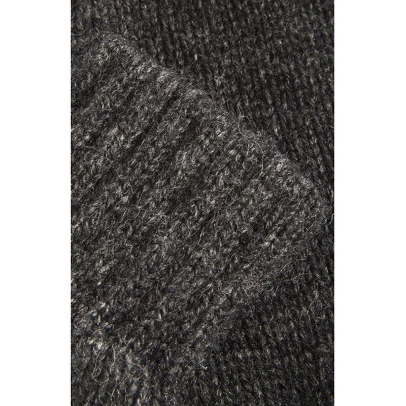 Thinsulate-Lined Charcoal Knitted – Gloves