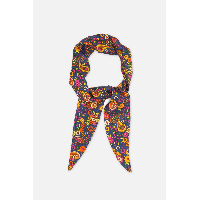 Exclusive ‘Dolly’ Paisley Daze Blue – Scarf
