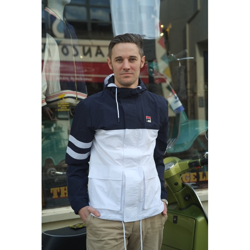 Arthur Cut and Sew Navy – Lightweight Jacket