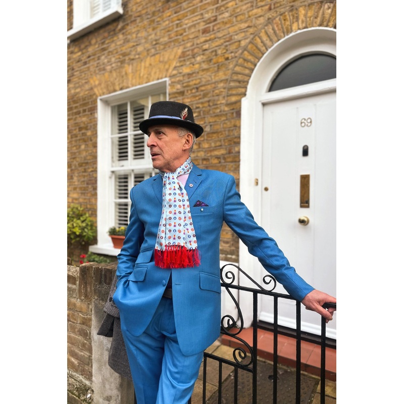 Exclusive Tootal Pop Art Symbols – Silk Scarf