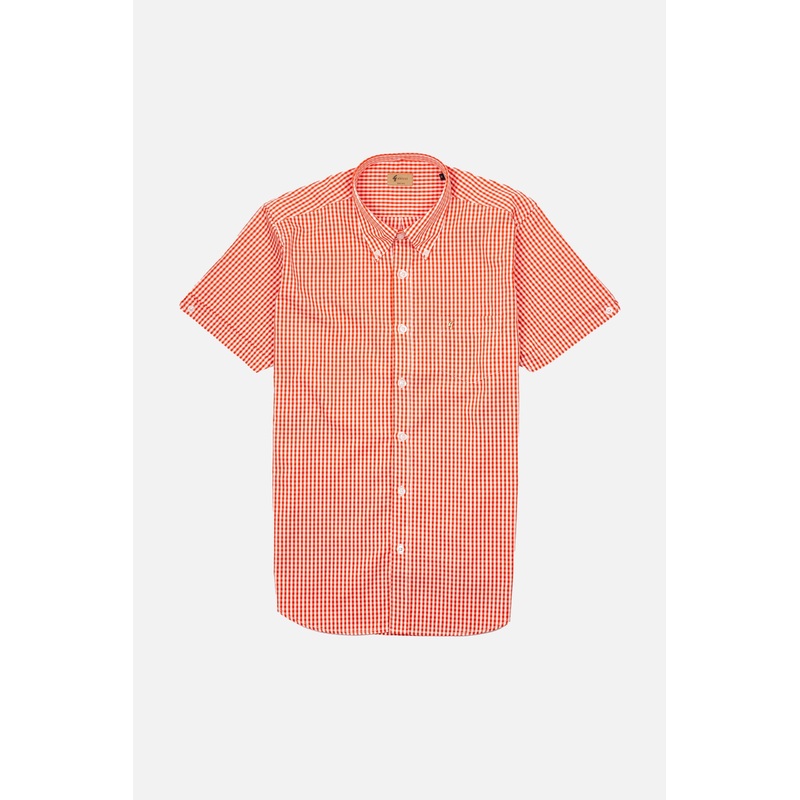 Frazer Salsa Gingham Seersucker S/S – Shirt