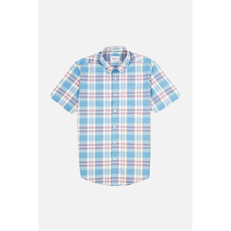 Irregular Check Glacier – Shirt