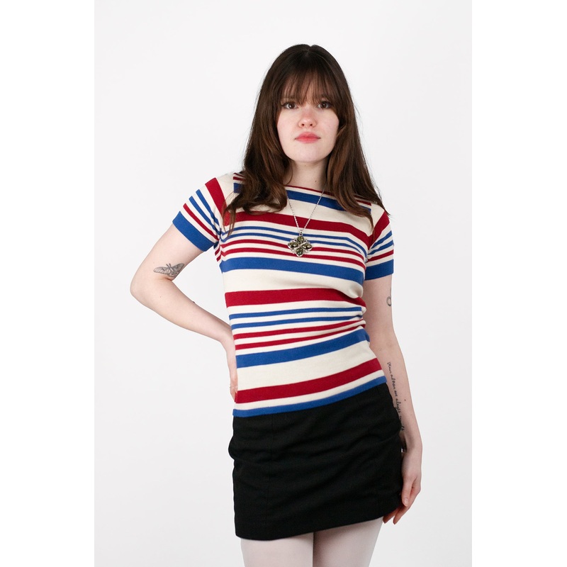 Jean Ecru Pacific Cherry – Knit