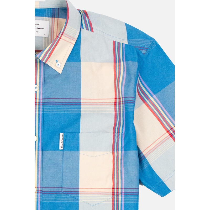 Multicolour Overcheck Kingfisher – Shirt