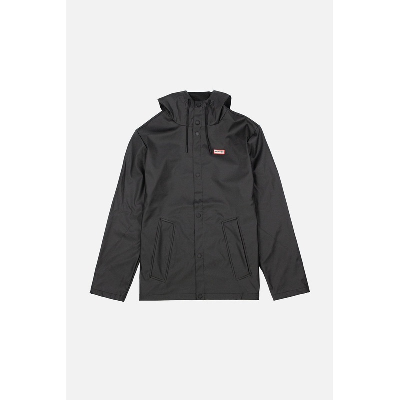 Unisex Downpour Izzy PU Black – Parka