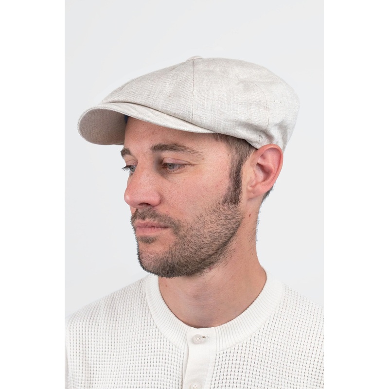 Alfie Natural Linen – Cap|S|M|L|XL