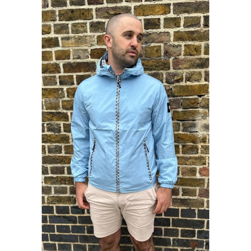 Campania Sea Marine Check Windbreaker – Jacket