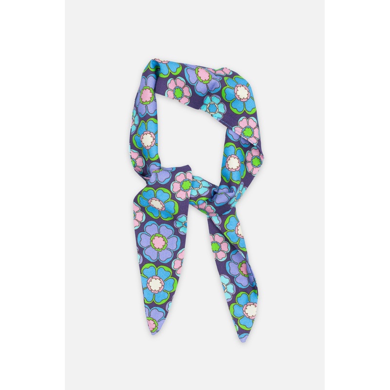Exclusive ‘Dolly’ Mod Blossom Blue – Scarf