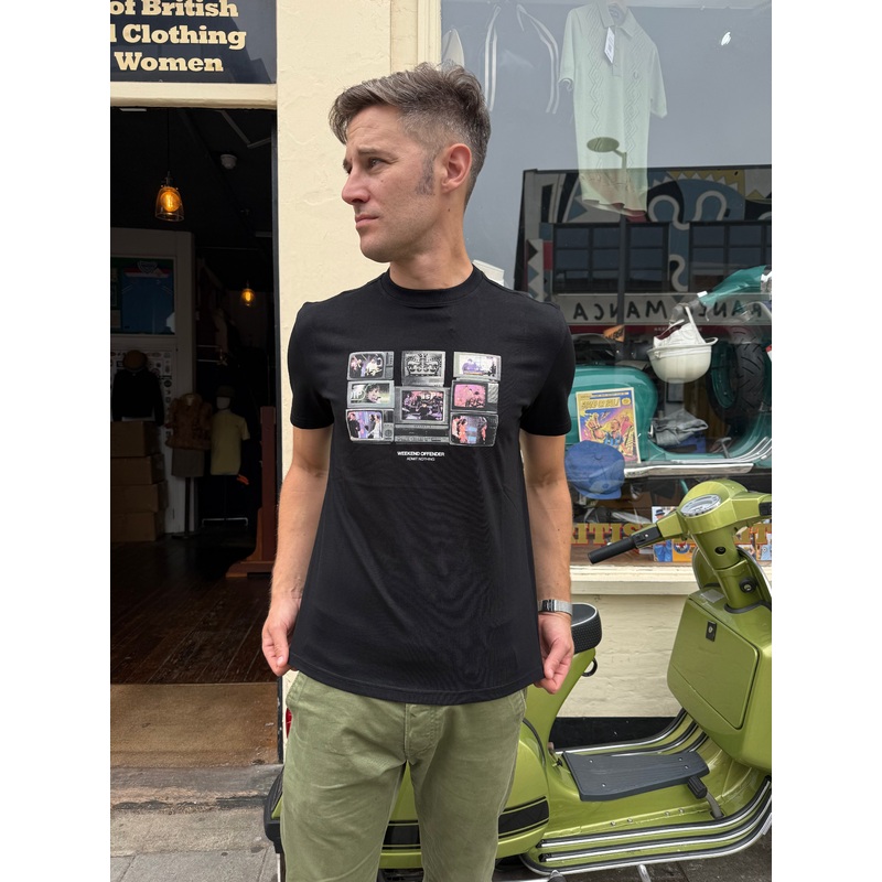 90’s Vision Graphic Black – T-Shirt