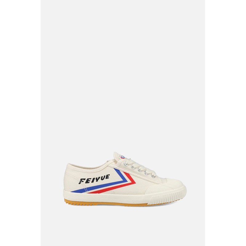 FE LO 1920 Unisex Canvas Ivory / Blue / Red – Plimsolls