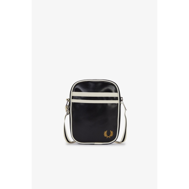 L1179 Classic Side Bag Black / Ecru