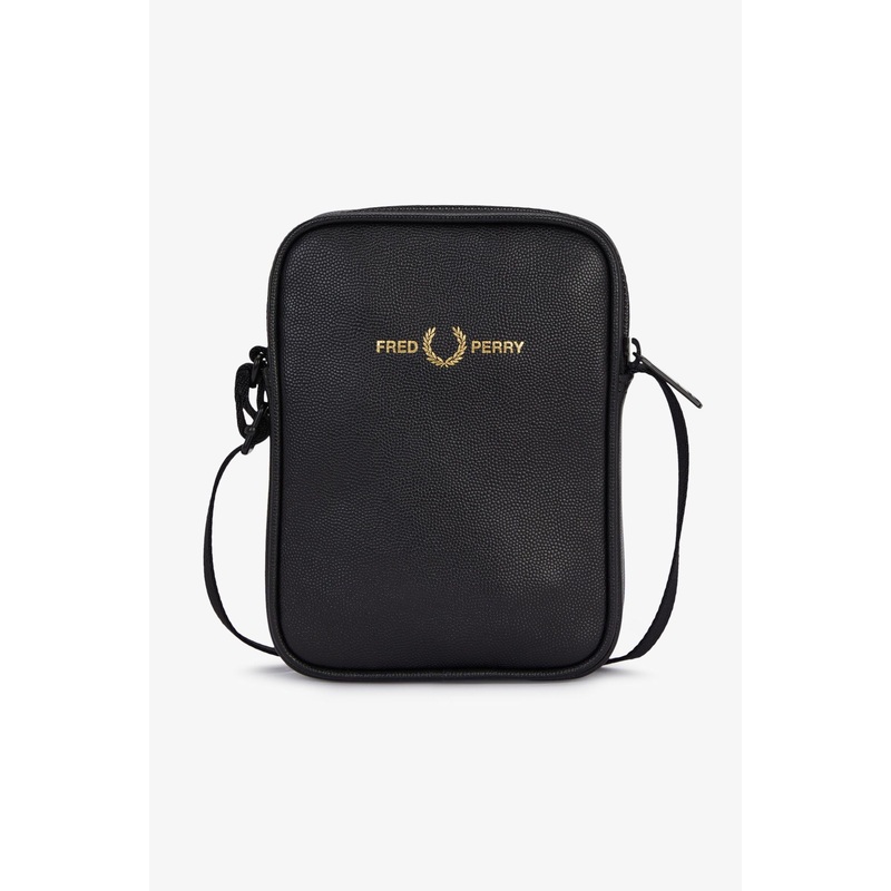 L1189 Scotch Grain Black – Side Bag