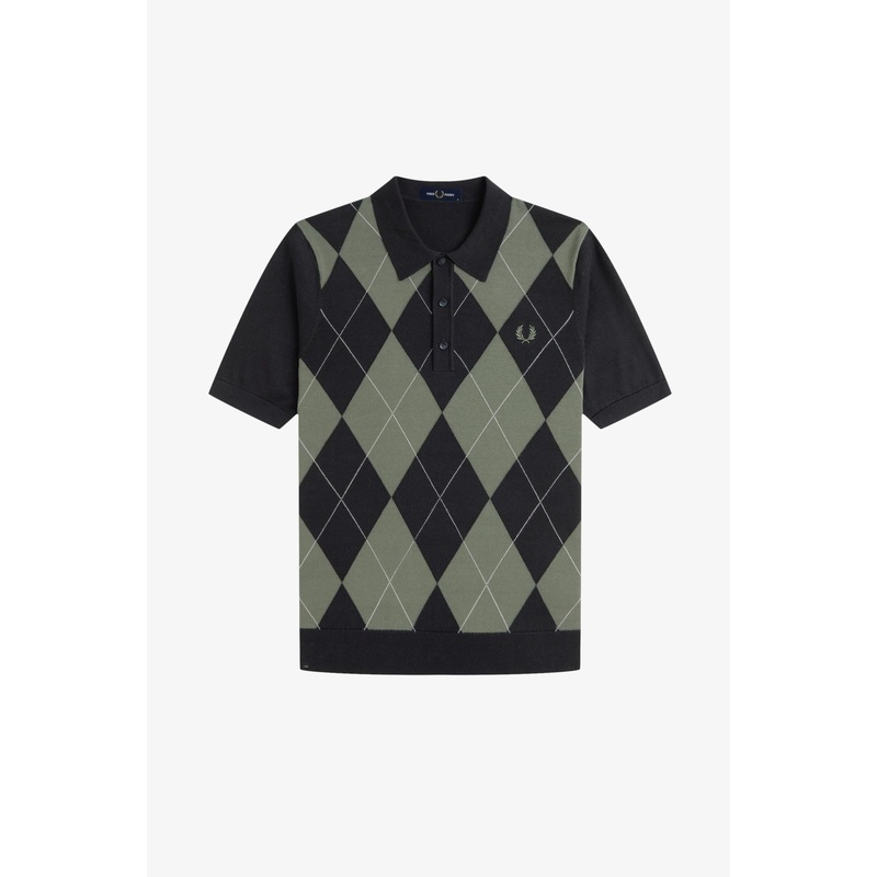 K1317 Argyle Knit – Polo|XS|S|M|L|XL|XXL|3XL