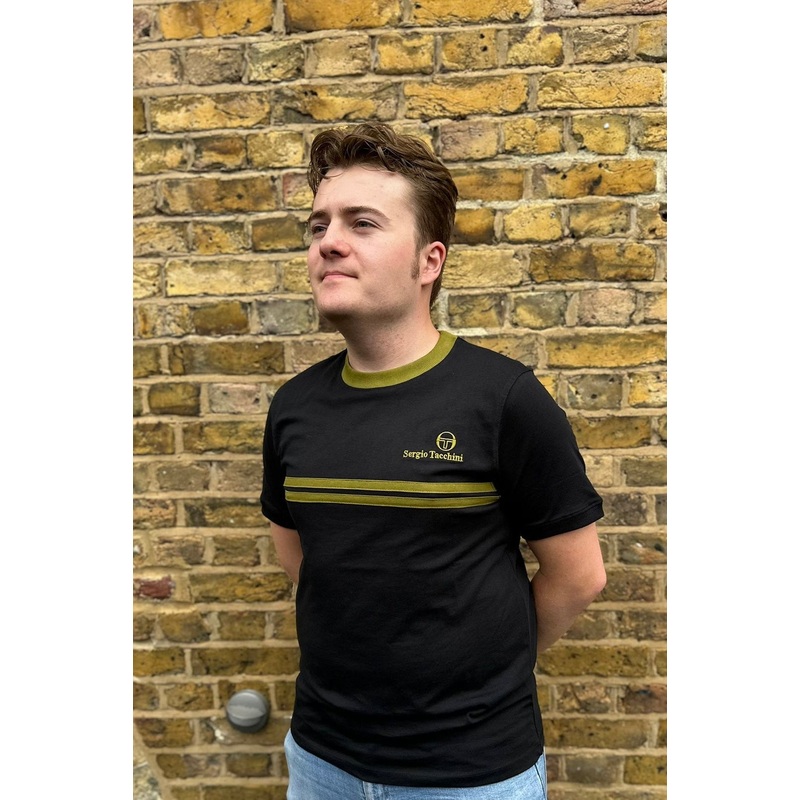 New Supermac Black / Avocado – T-Shirt