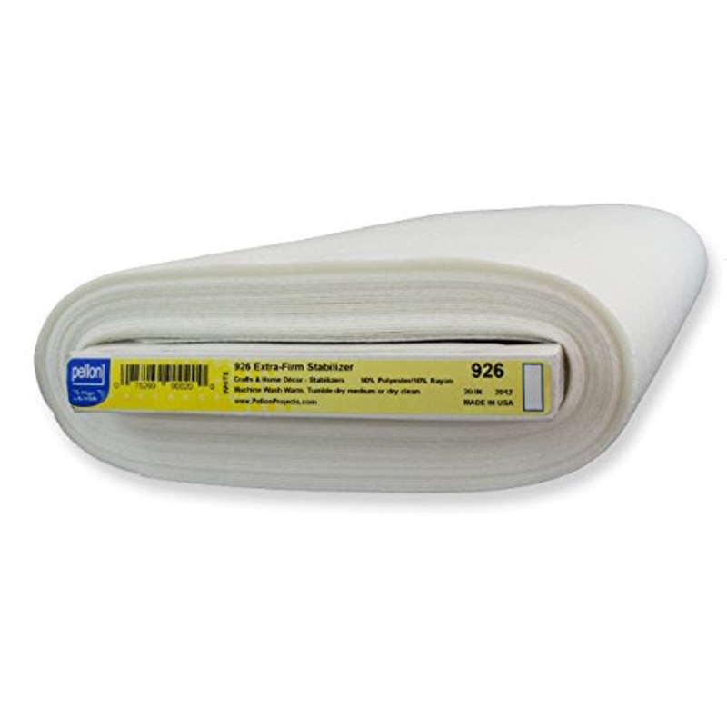 Extra Firm Heavyweight Sew-In Stabilizer -White 20X15yd FOB: MI
