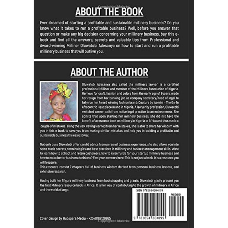 Starting a Profitable Millinery Business: effective ways to start and run the business