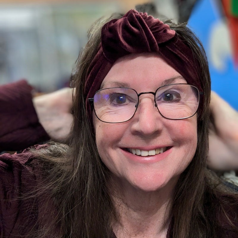 Knotted Velvet headband, assorted colors, great for indoors or out