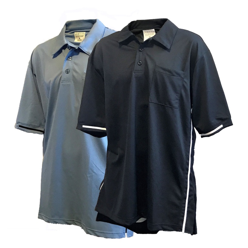 UMPIRE SHIRT – PRO STYLE|Black|Polo Blue|Small|Medium|Large|XL|2X|3X|4X