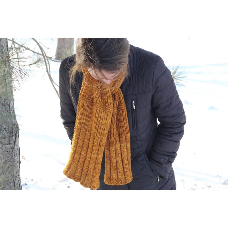 Retro Ski Scarf Pattern