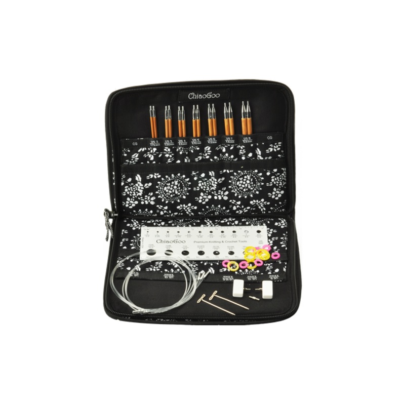 ChiaoGoo SPIN Bamboo 5 inch Sets