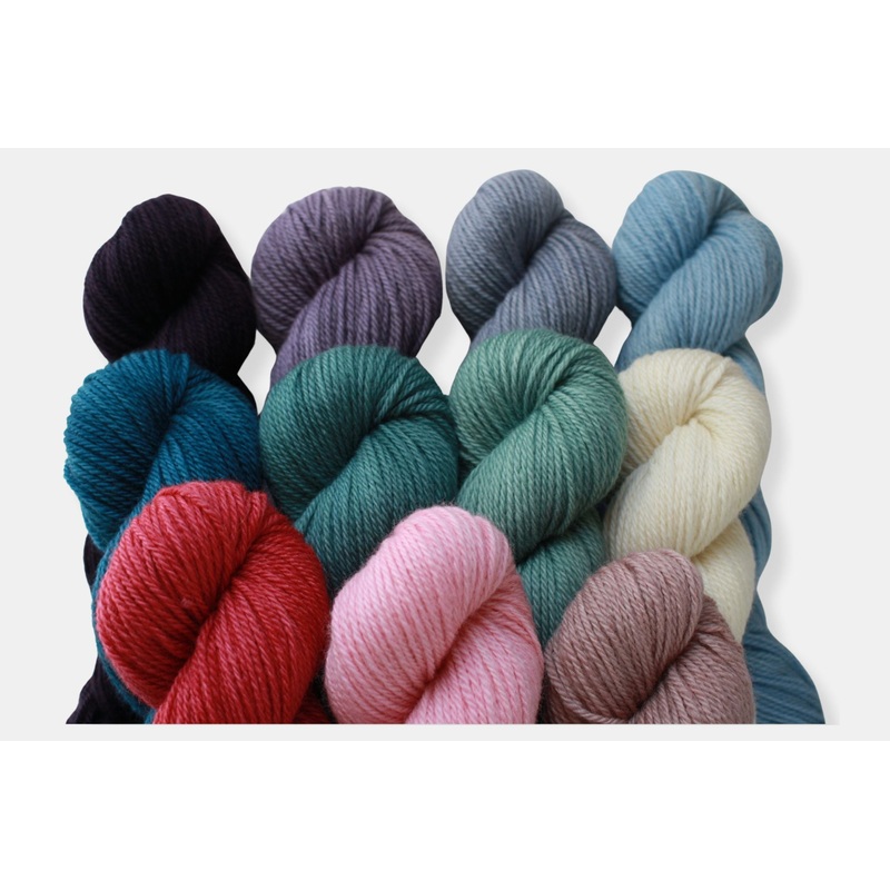 Cardigan Corriedale|Black Iris|Just After Dusk|Pine Cone|Seagull|Apple Blossom|Fairy Ring|Natural|November Sky|Watermelon|Take the Ferry|Old Mans Beard|Sumac|Mallard|Dusk