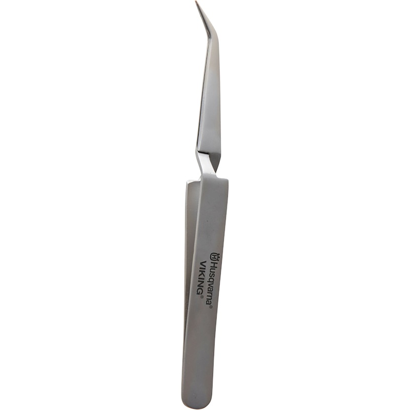 HUSQVARNA VIKING 11.4cm Opposable Curved Tweezer