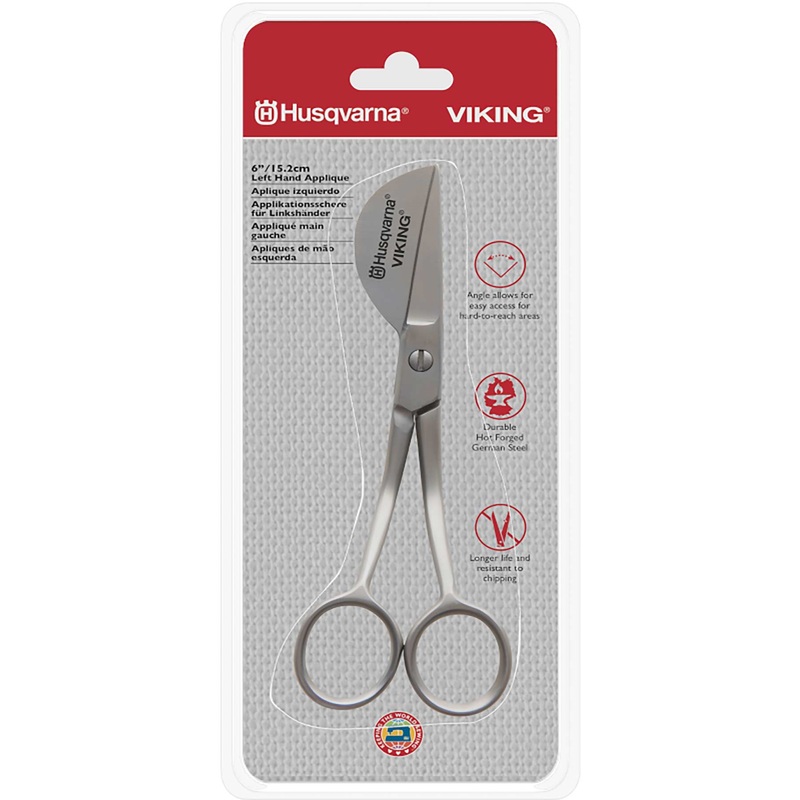 HUSQVARNA VIKING 15.2cm Left Hand Appliqu Scissor