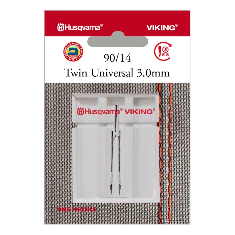 HUSQVARNA VIKING Twin Universal 3.0mm Needle Size 90/14