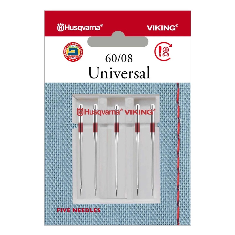 HUSQVARNA VIKING Universal Needles Size 60/08 5-Pack