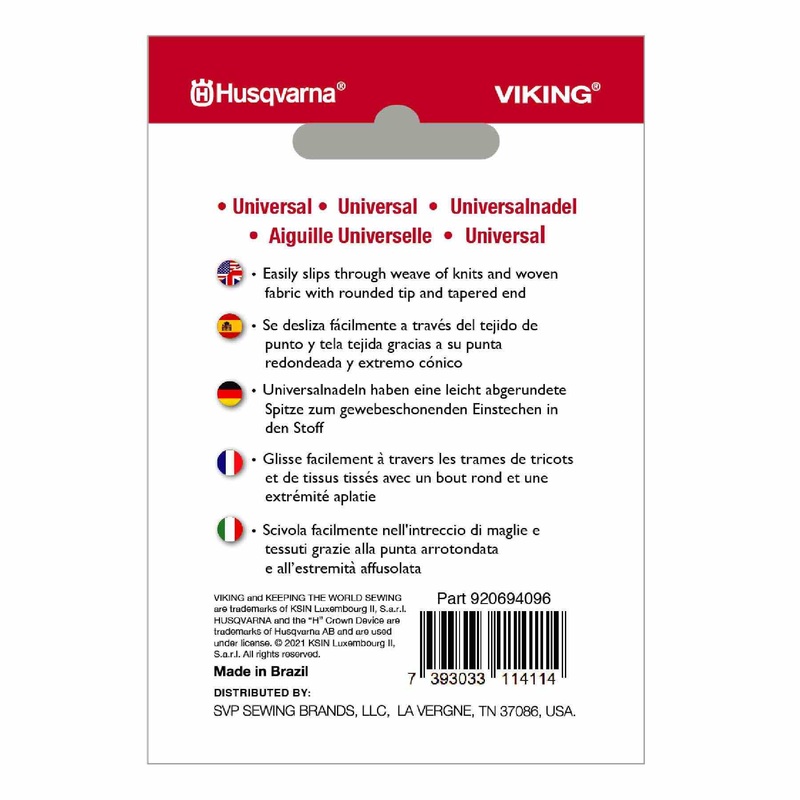 HUSQVARNA VIKING Universal Needles Size 80/12 10-pack