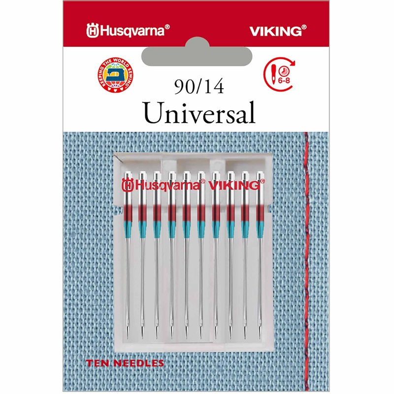 HUSQVARNA VIKING Universal Needles Size 90/14 10-Pack